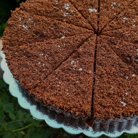 Шоколадов тарт с кокос (Цял кейк)