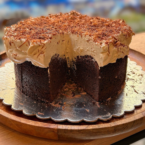 Шоколадов Гинес кейк с маскарпоне ( Цял кейк)